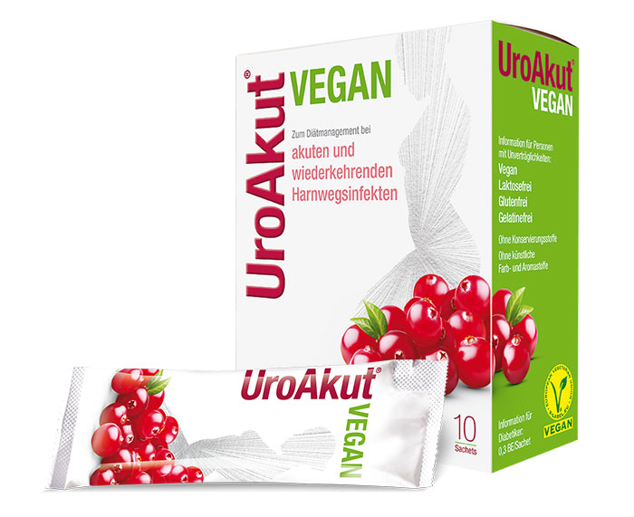 UroAkut® vegan D-Mannose+Cranberry