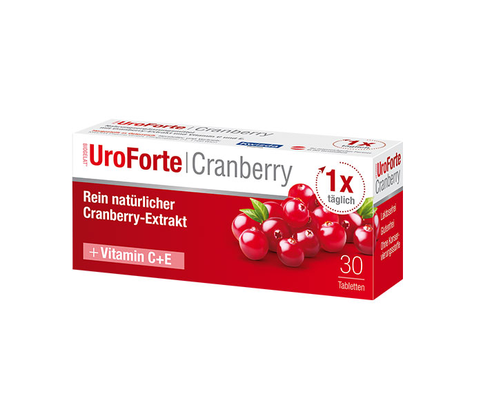 BIOGELAT® UroForte Cranberry film-coated tablets