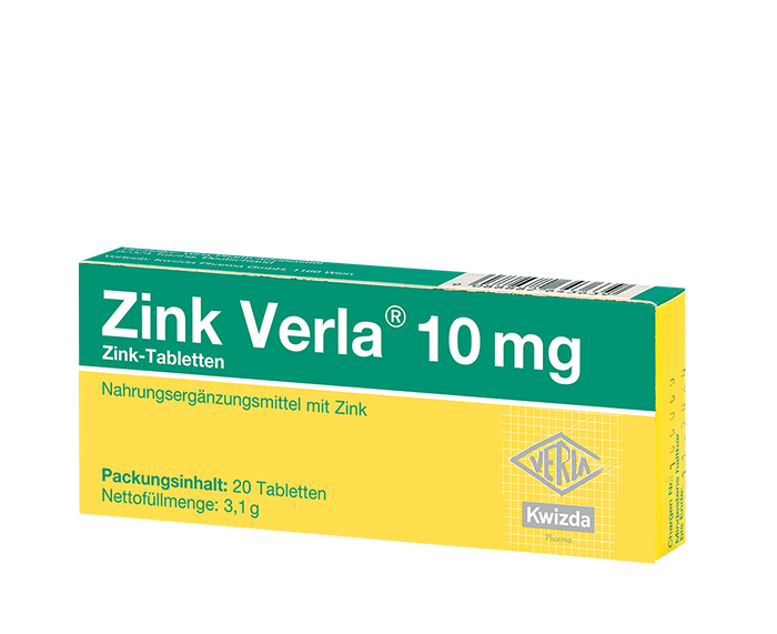 ZINK VERLA® 10 mg